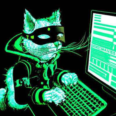 Terminal Hacker Cat